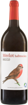 Merlot halbtrocken BECCO IGT 1l Biowein 