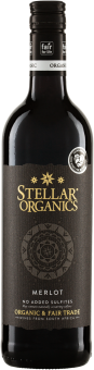 Merlot Stellar Organics ohne SO2-Zusatz Biowein 
