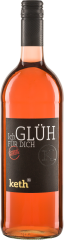 Winzerglüher ICH GLÜH FÜR DICH Rosé Keth Glühwein Biowein 