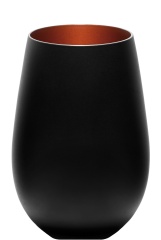 Olympic Power Schwarz-Bronze Trinkglas Stölzle (6er Karton) 