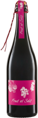 Fruit et Sekt Aperitif mit Sekt und Roten Beeren 