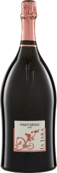 Spumante Pinot Grigio Rosé La Jara Magnum GK Bio 