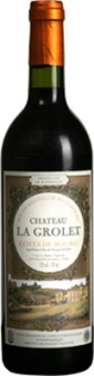 Château La Grolet Côtes de Bourg Rouge AOC  Biowein 