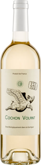 Cochon Volant Blanc Château de Caraguilhes Biowein 