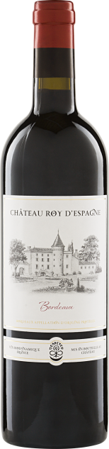 Château Roy d'Espagne Bordeaux Rouge AOP Biowein 