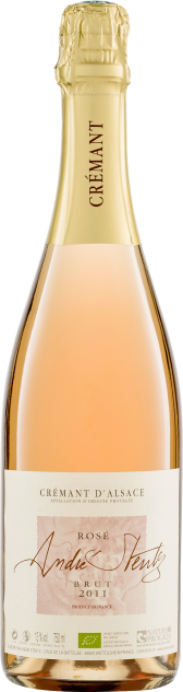 Crémant d'Alsace Rosé AOP Stentz Bio 