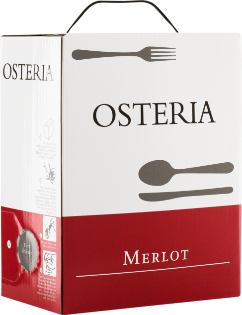 Merlot Osteria IGT 3 l Bag in the Box Biowein 