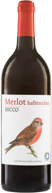 Merlot halbtrocken BECCO IGT 1l Biowein 