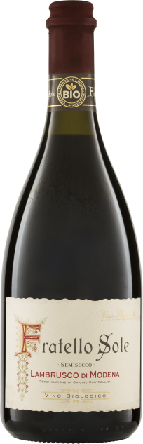 Lambrusco Fratello Sole Semisecco DOC Cantine Riunite Biowein 