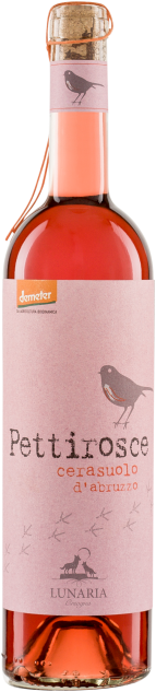 Cerasuolo d'Abruzzo Rosato Pettirosce DOC Lunaria Biowein 