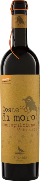 Montepulciano Coste di Moro DOP  Lunaria Demeter 
