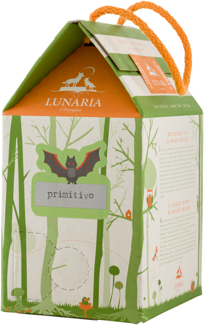 Primitivo Terre di Chieti IGP  Bag in Box 3l Lunaria Biowein 