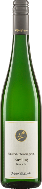 Riesling PÜNDERICHER NONNENGARTEN feinherb QW Brohl Biowein 