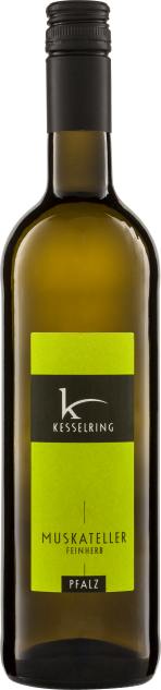 Muskateller feinherb QbA Kesselring Biowein 