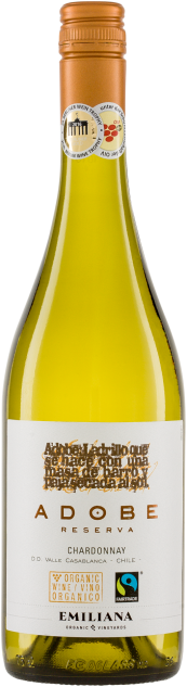 Adobe Chardonnay Reserva  Emiliana Biowein 