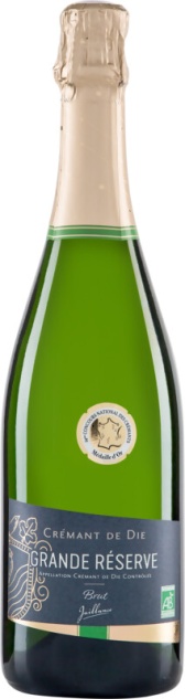 Crémant de Die GRANDE RÉSERVE AOP Brut Jaillance Bio 