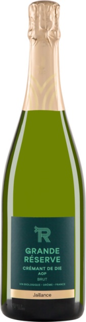 Crémant de Die GRANDE RÉSERVE AOP Brut Jaillance Bio 