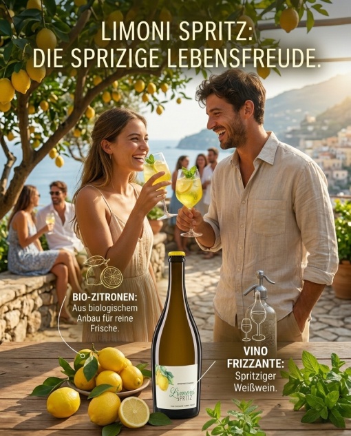 Limoni Spritz Aperitivo Frizzante Bio 